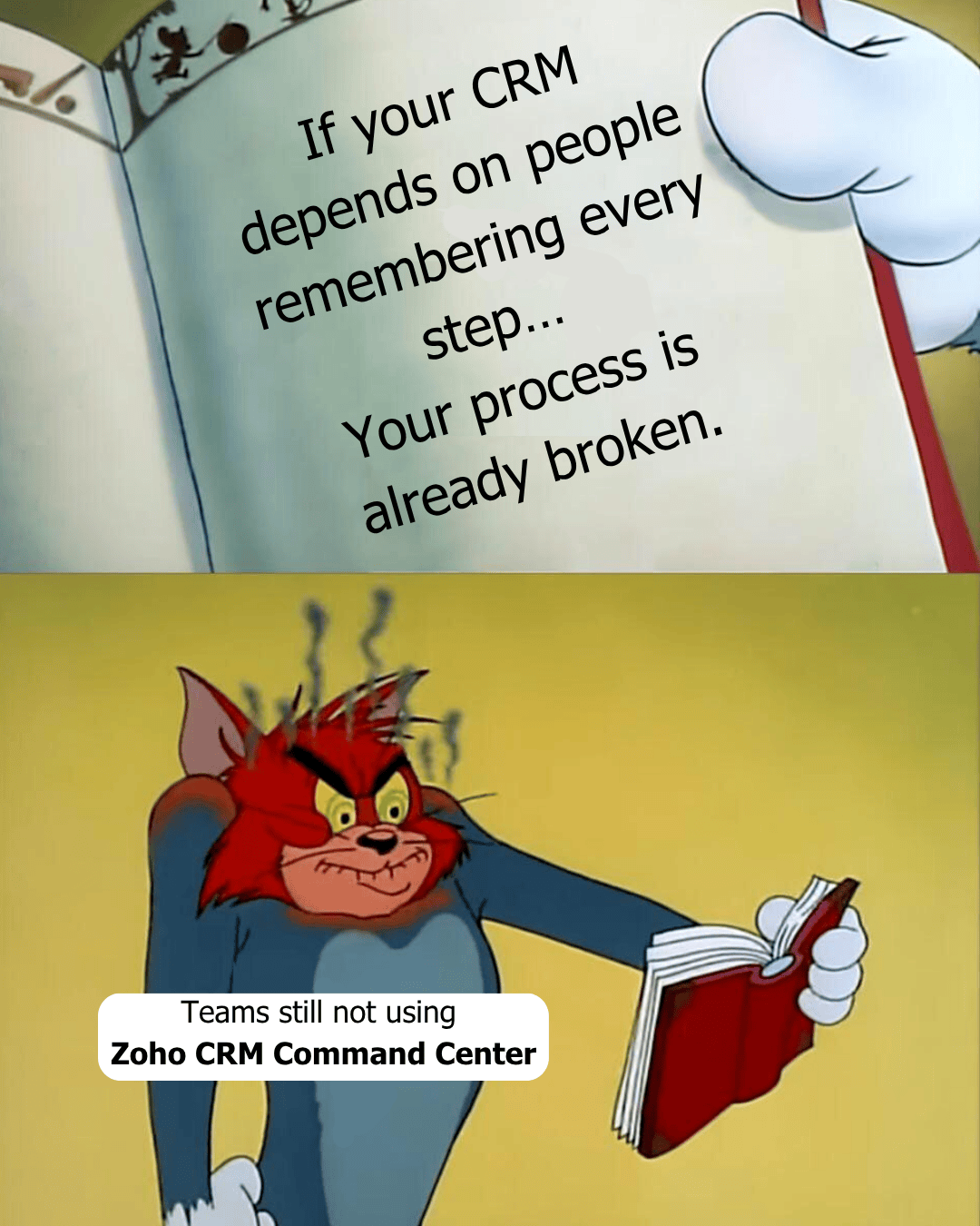 Zoho CRM Command Center Explained for Small Businesses